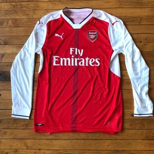 2016/17 Arsenal Home Jersey long sleeve